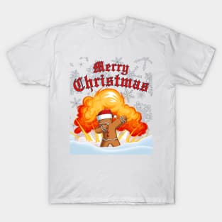 Merry Christmas Dab-splosion T-Shirt